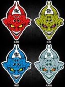 FAT PUNK STUDIO STICKER SET - DEVIL