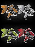 FAT PUNK STUDIO STICKER SET - FAT PUNK FISH