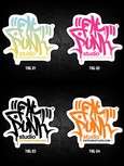 FAT PUNK STUDIO STICKER SET - FAT PUNK TAG